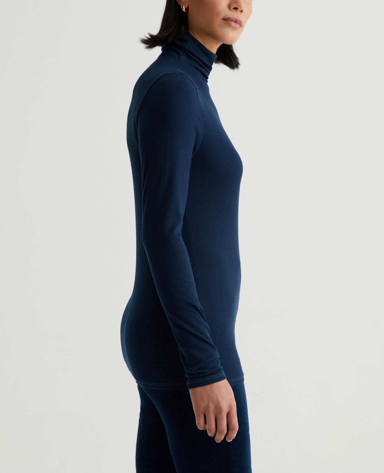 Chels Turtleneck Atlantic Night Womens Top Photo 5