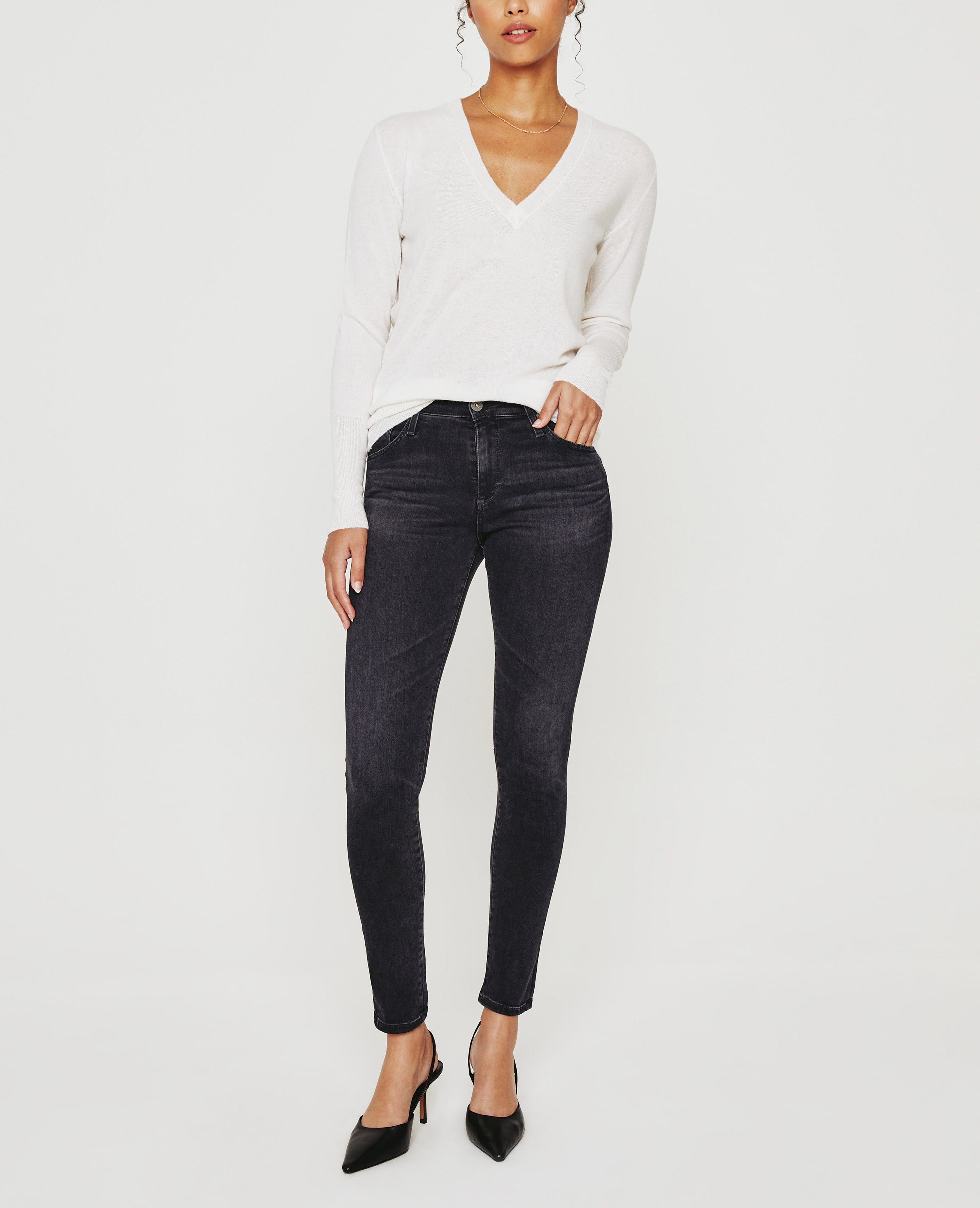 Womens Farrah Skinny Ankle Melodic